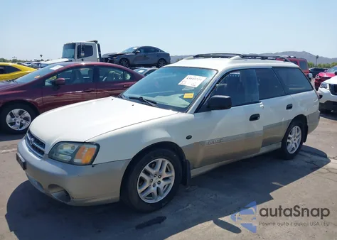 2002 Subaru Outback from USA, damaged, VIN 4S3BH665927612988